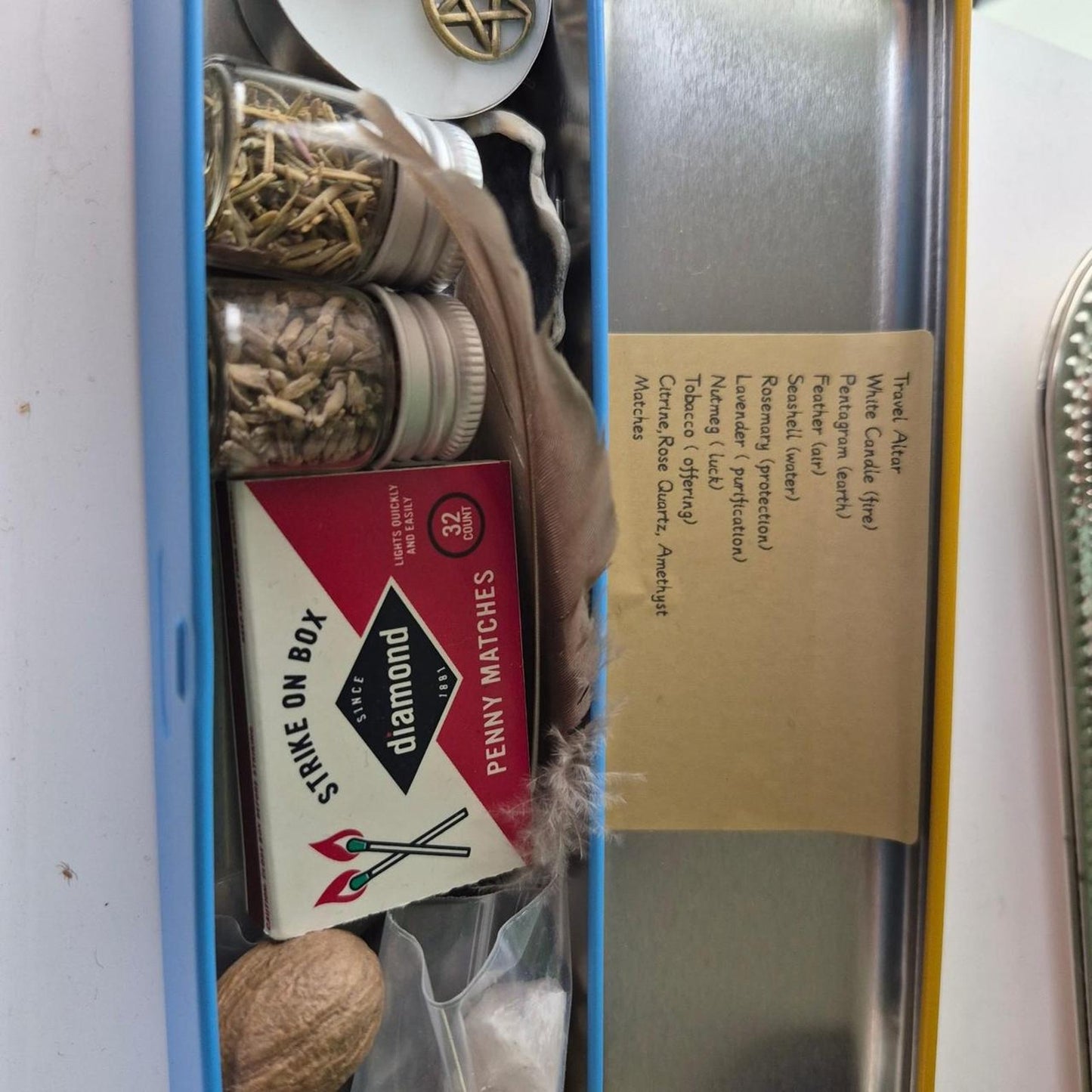 Travel alter kit witchy spellsandblessingz