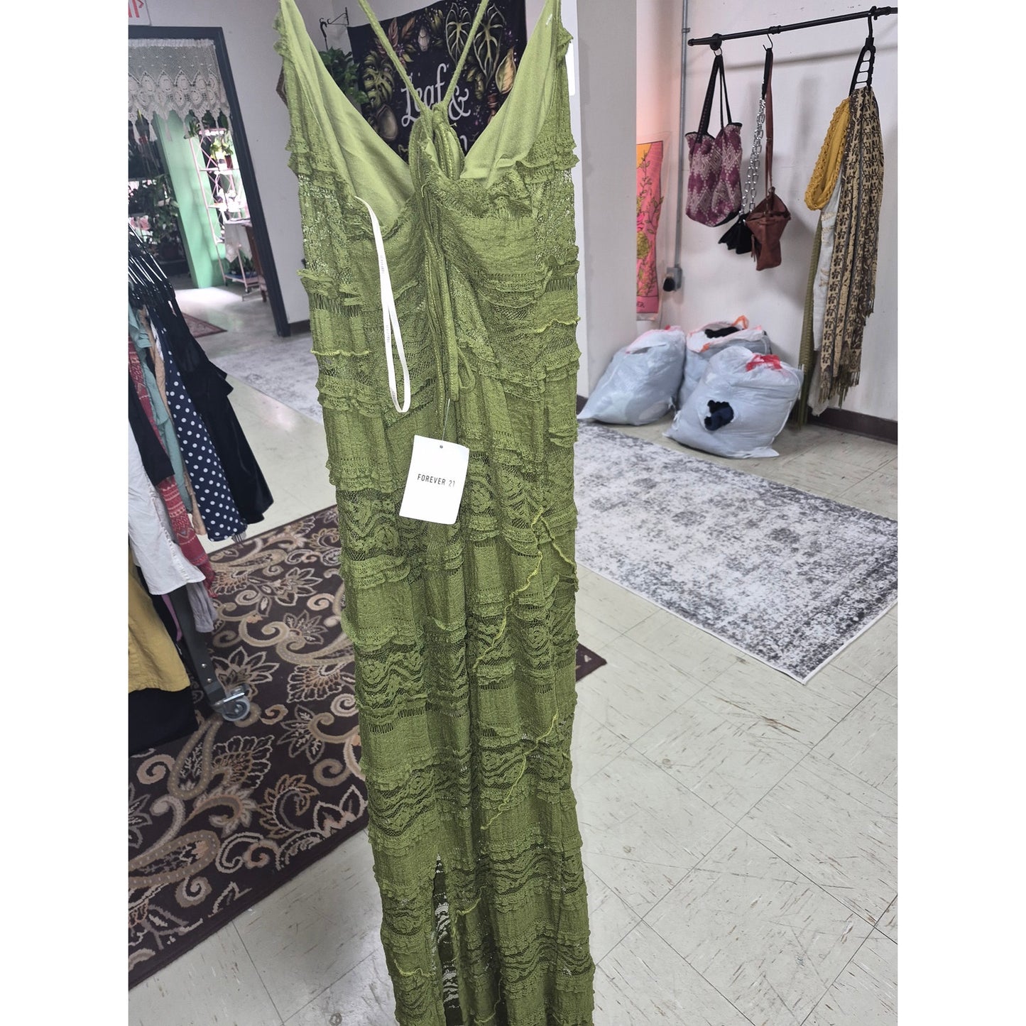 Forever 21 size xl green