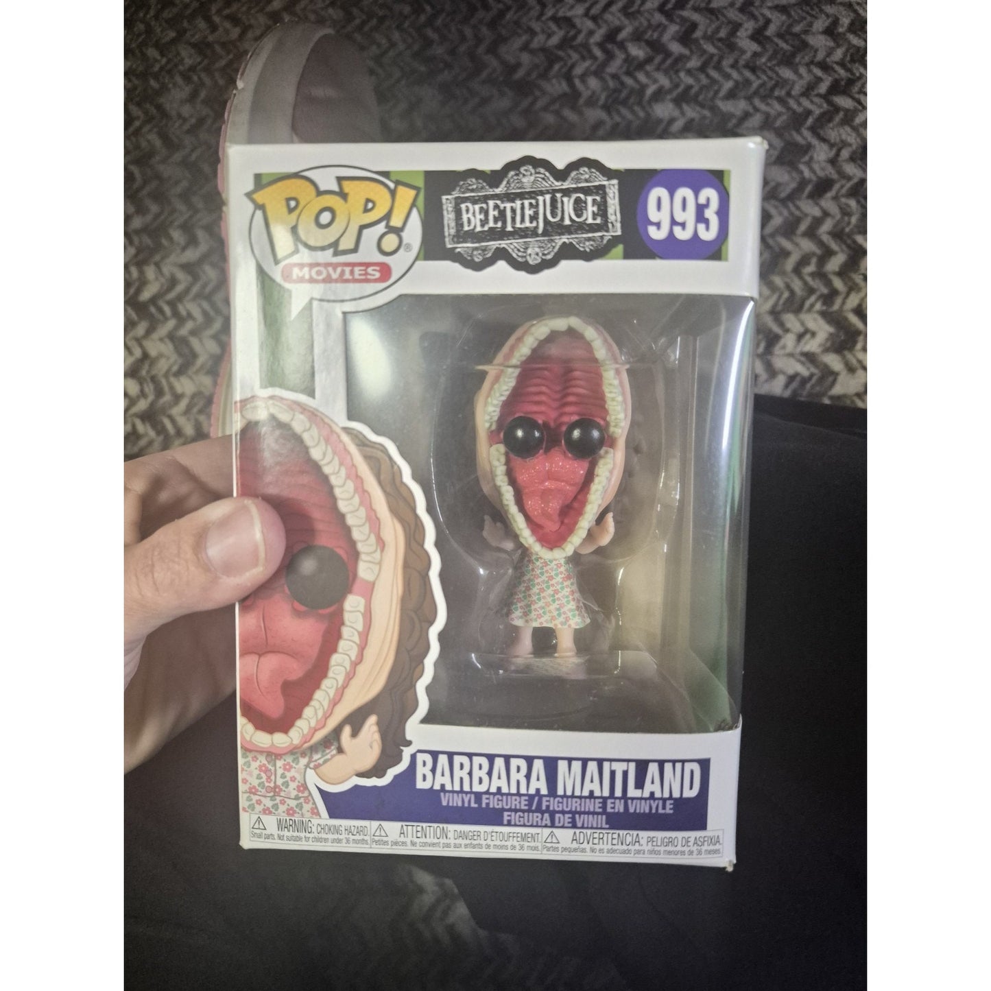 Funko Pop! Movies Beetlejuice Vinyl Lot Beetlejuice 605 Adam 992 Barbara 993