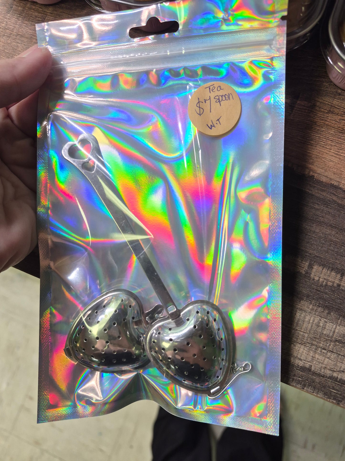 Heart tea infuser