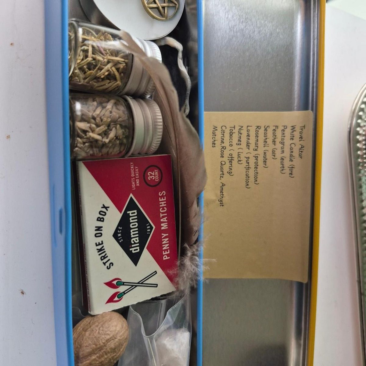 Travel alter kit witchy spellsandblessingz