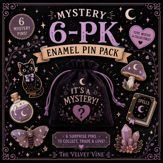 Mystery Enamel Pin Pack