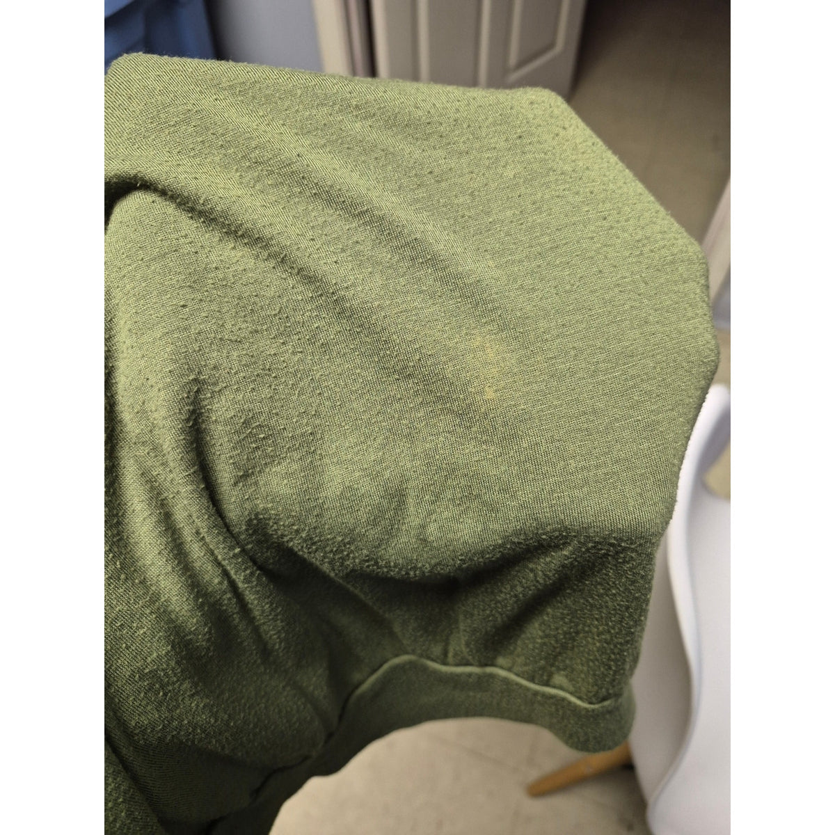 Olive Green Draped Cowl Neck Camisole