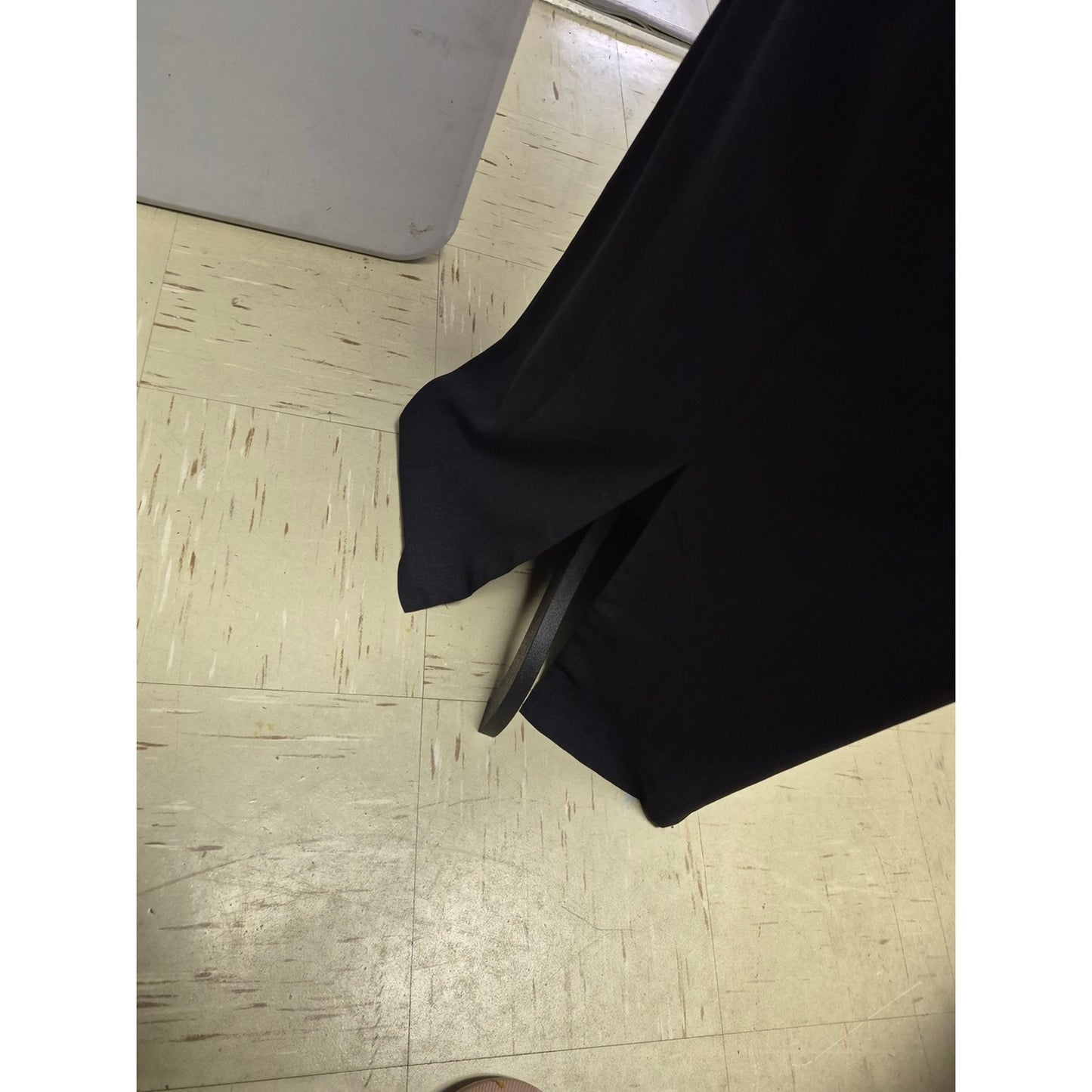 Eddie Bauer Black Sleeveless Maxi Sheath Dress