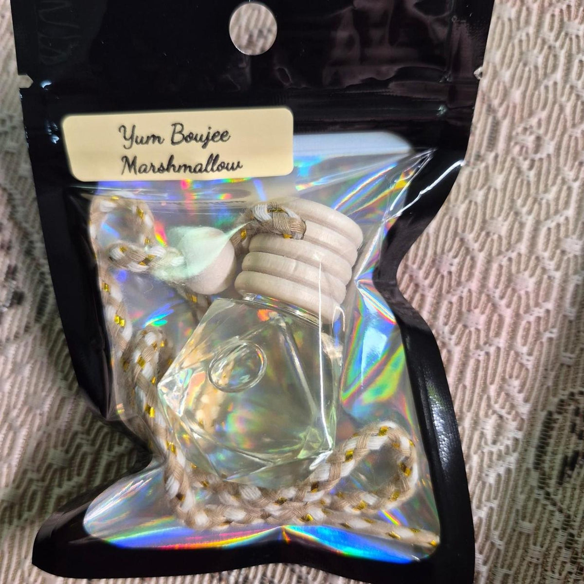 Yum boujee marshmallow car diffuser