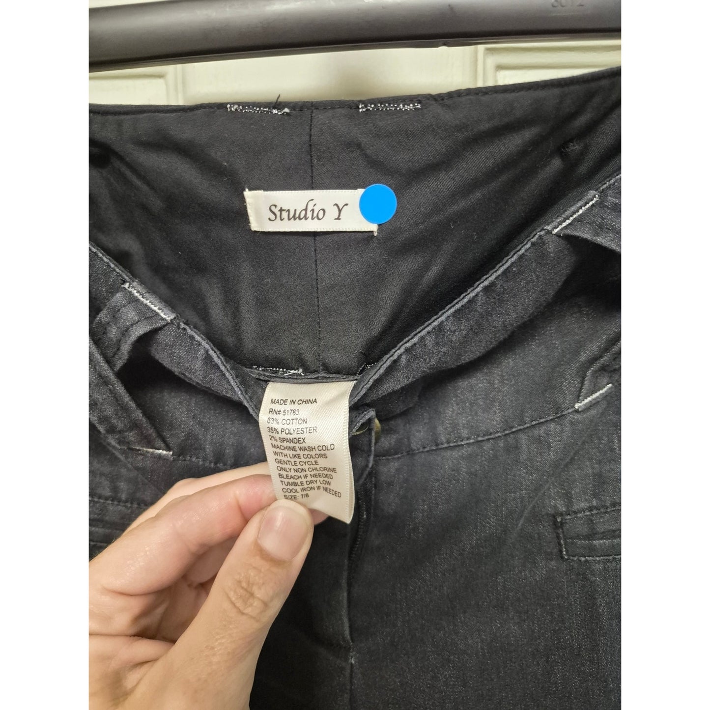Studio Y Dark Navy Flare Jeans