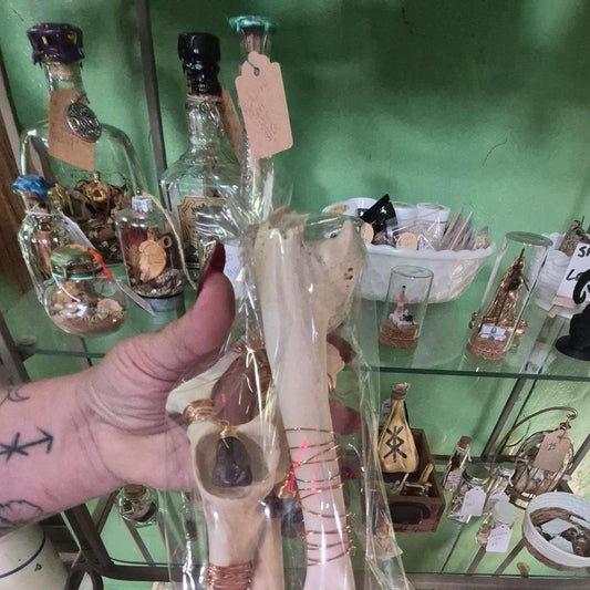 Bone wall hanging fairycore whimsygoth