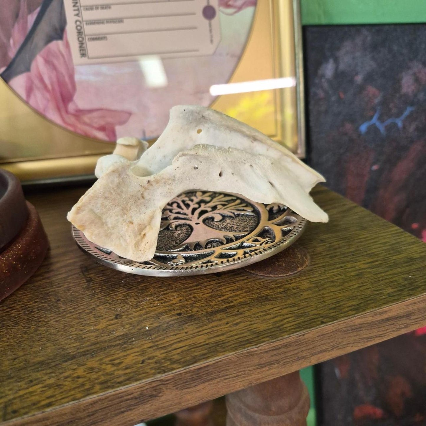 Bone incense burner ceremonial ritual