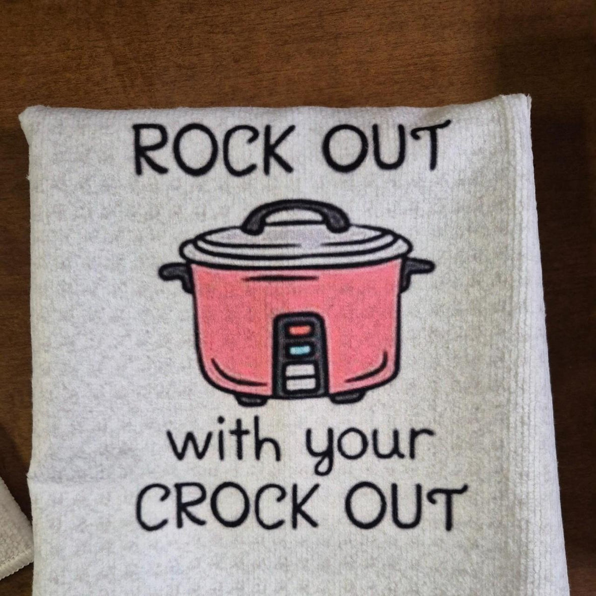 Funny kitchen towels with graphic