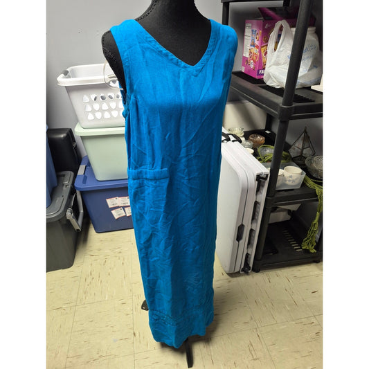 Women’s Blue Sleeveless Dress