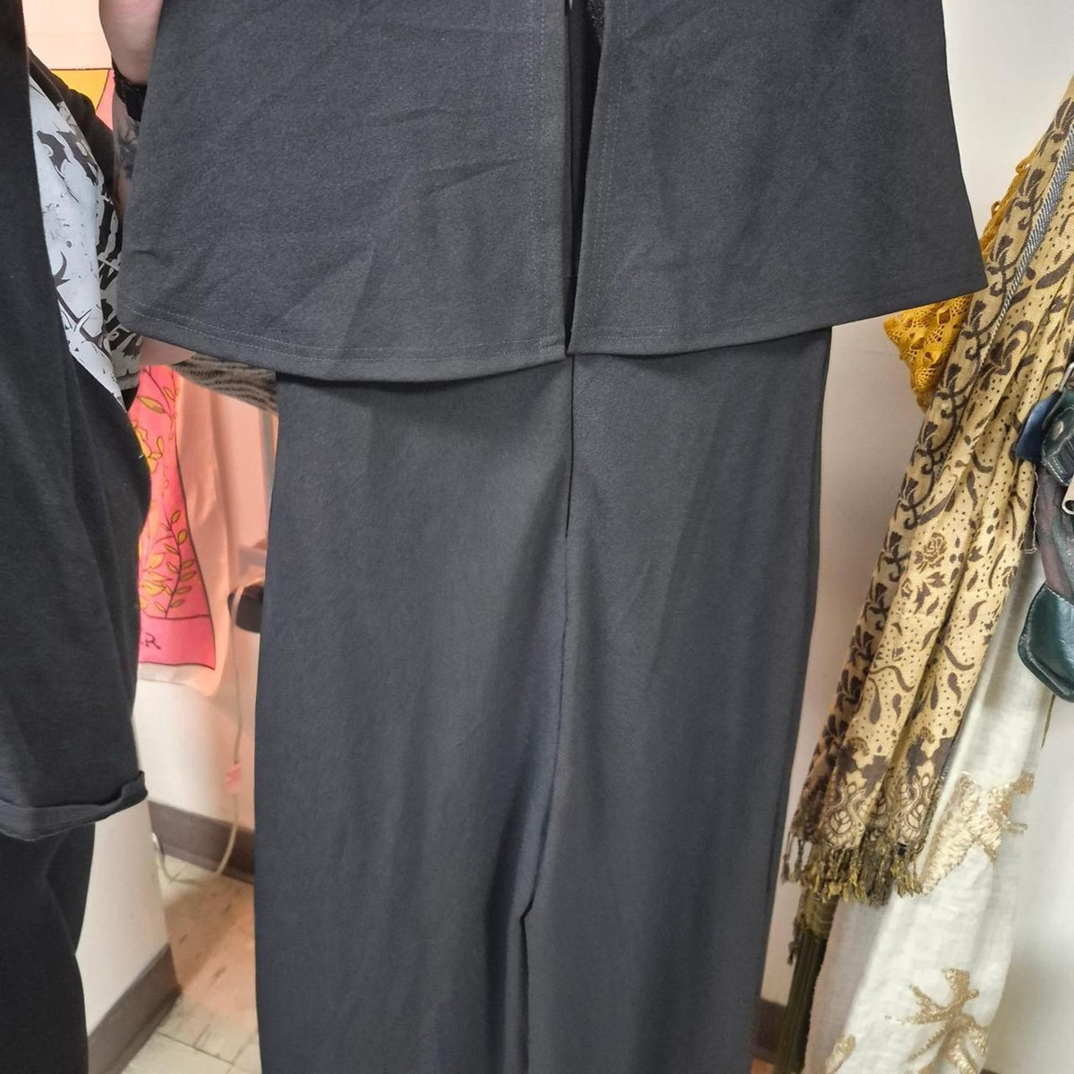 Black jumpsuit