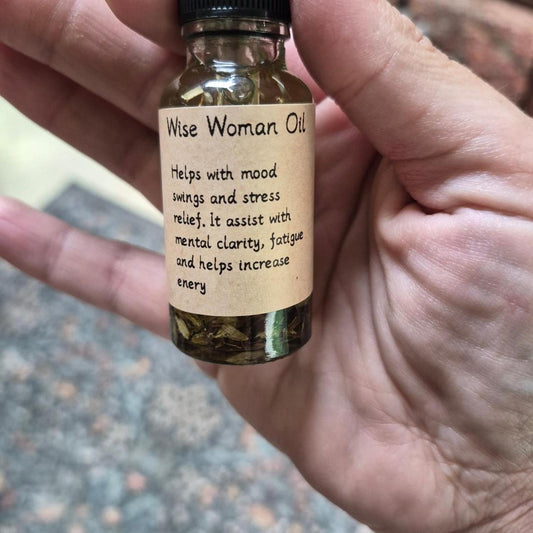 Wise woman oil handmade blend