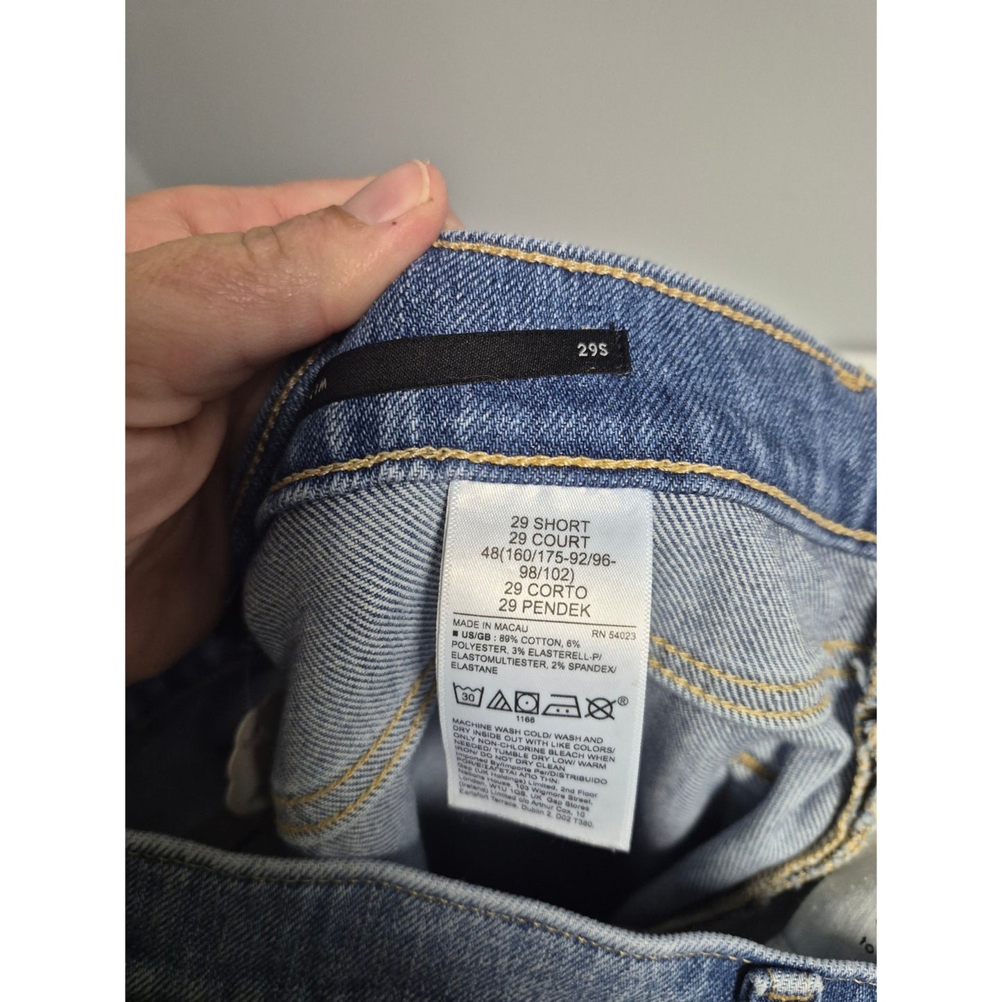 Banana Republic Light Blue Slim Straight Jeans