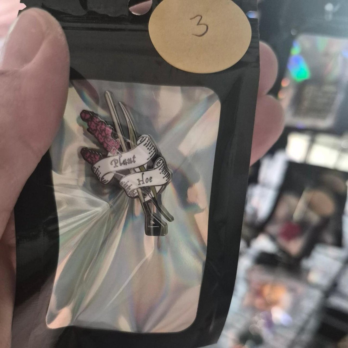 Plant hoe pin