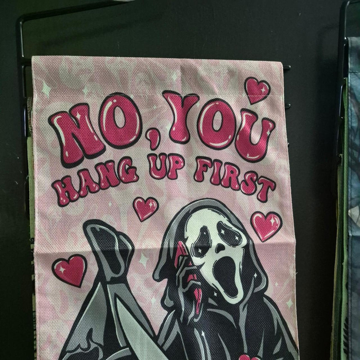 Pink black no you