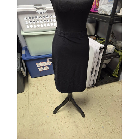 A. Byer Black Stretch Pencil Skirt