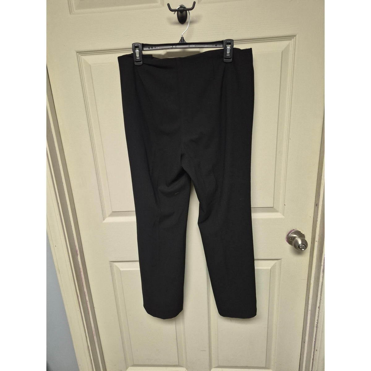 INC International Concepts Black Straight-Leg Dress Pants