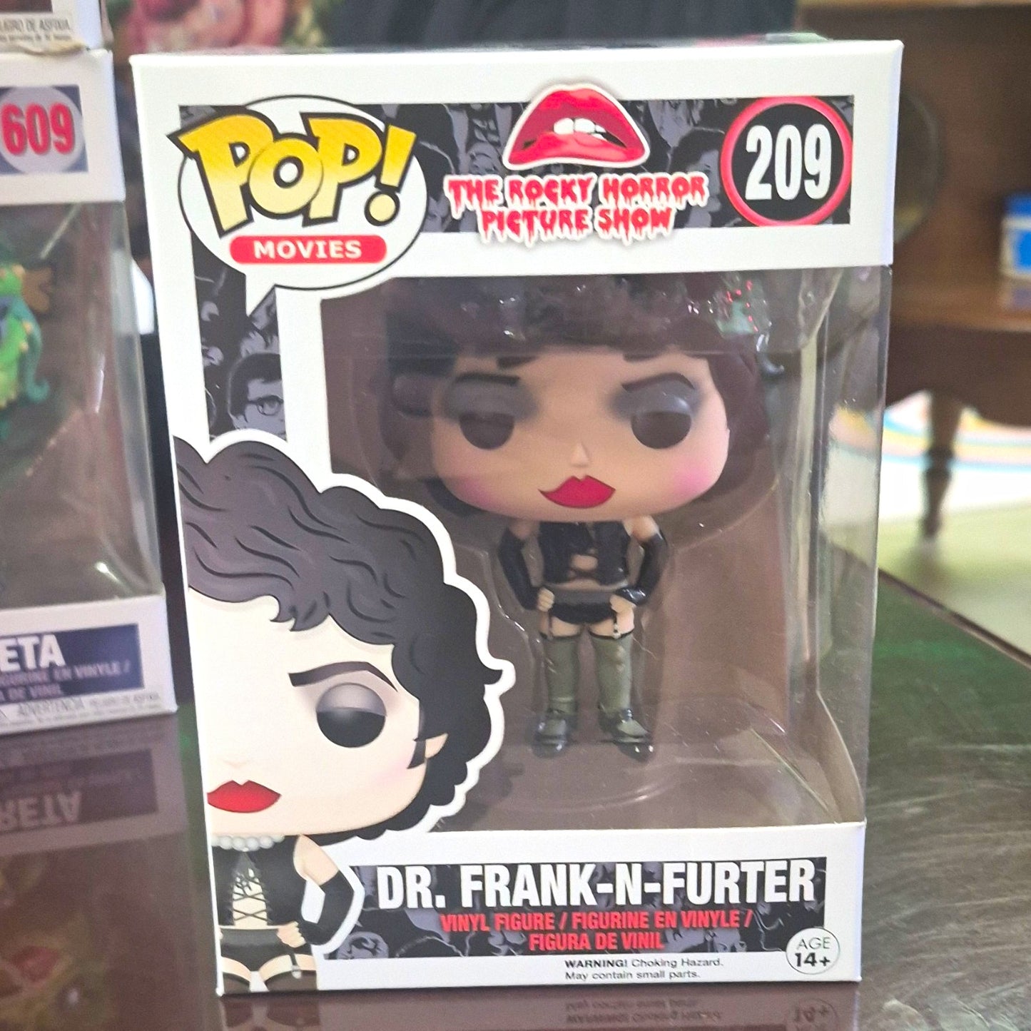 Funko Pop! Movies Rocky Horror Dr. Frank-N-Furter #209 Boxed Vinyl Figure