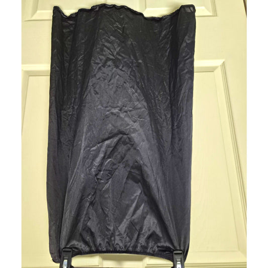 Vassarette Women's Black Nylon Half Slip, Size M Regular Solid