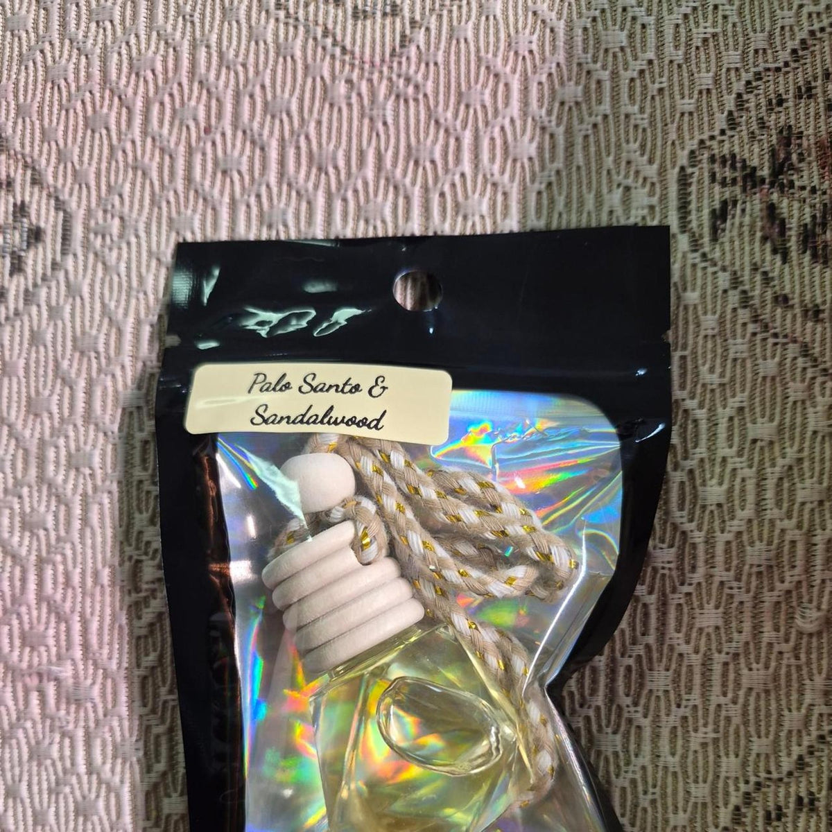 Palo santo sandalwood car