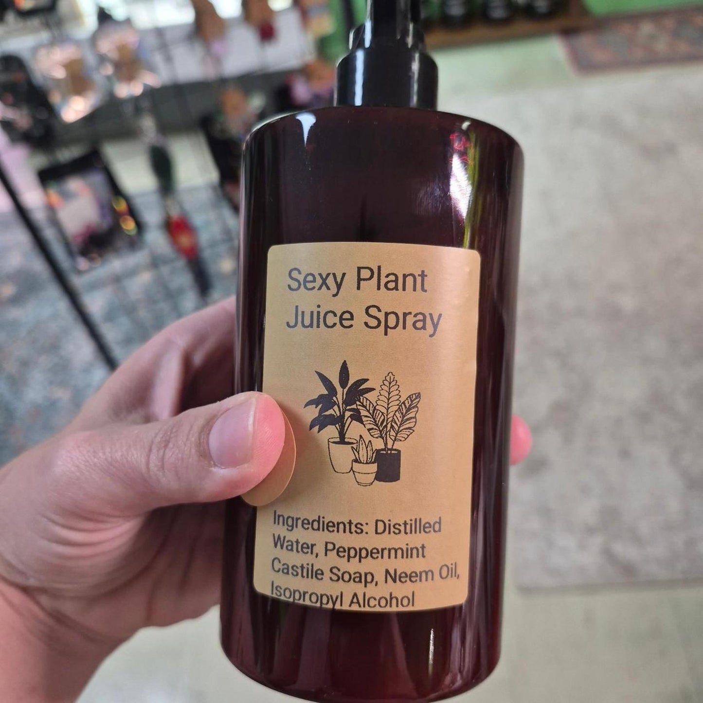 Sexy plant juice spray peppermint
