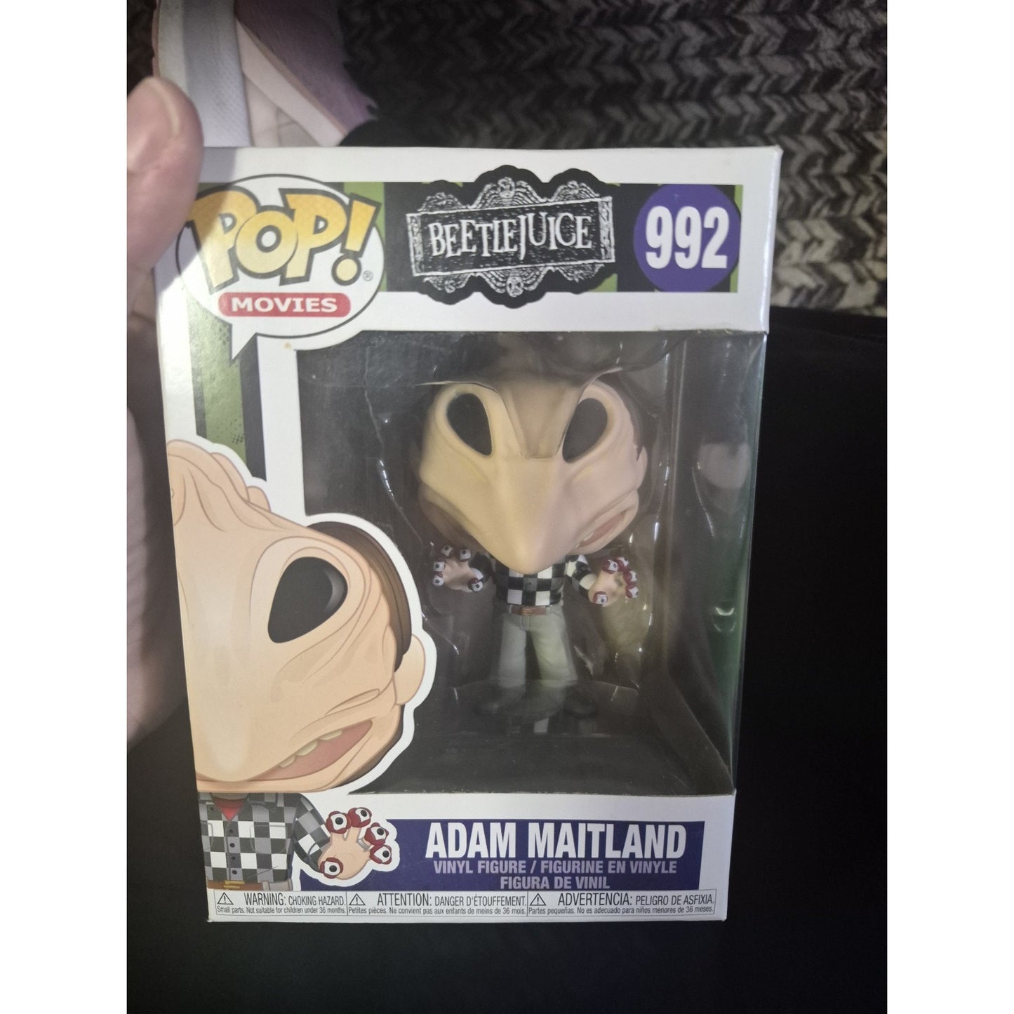 Funko Pop! Movies Beetlejuice Vinyl Lot Beetlejuice 605 Adam 992 Barbara 993