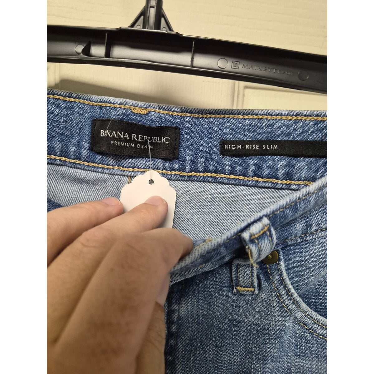 Banana Republic Light Blue Slim Straight Jeans