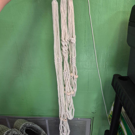 3 set of macrame plant