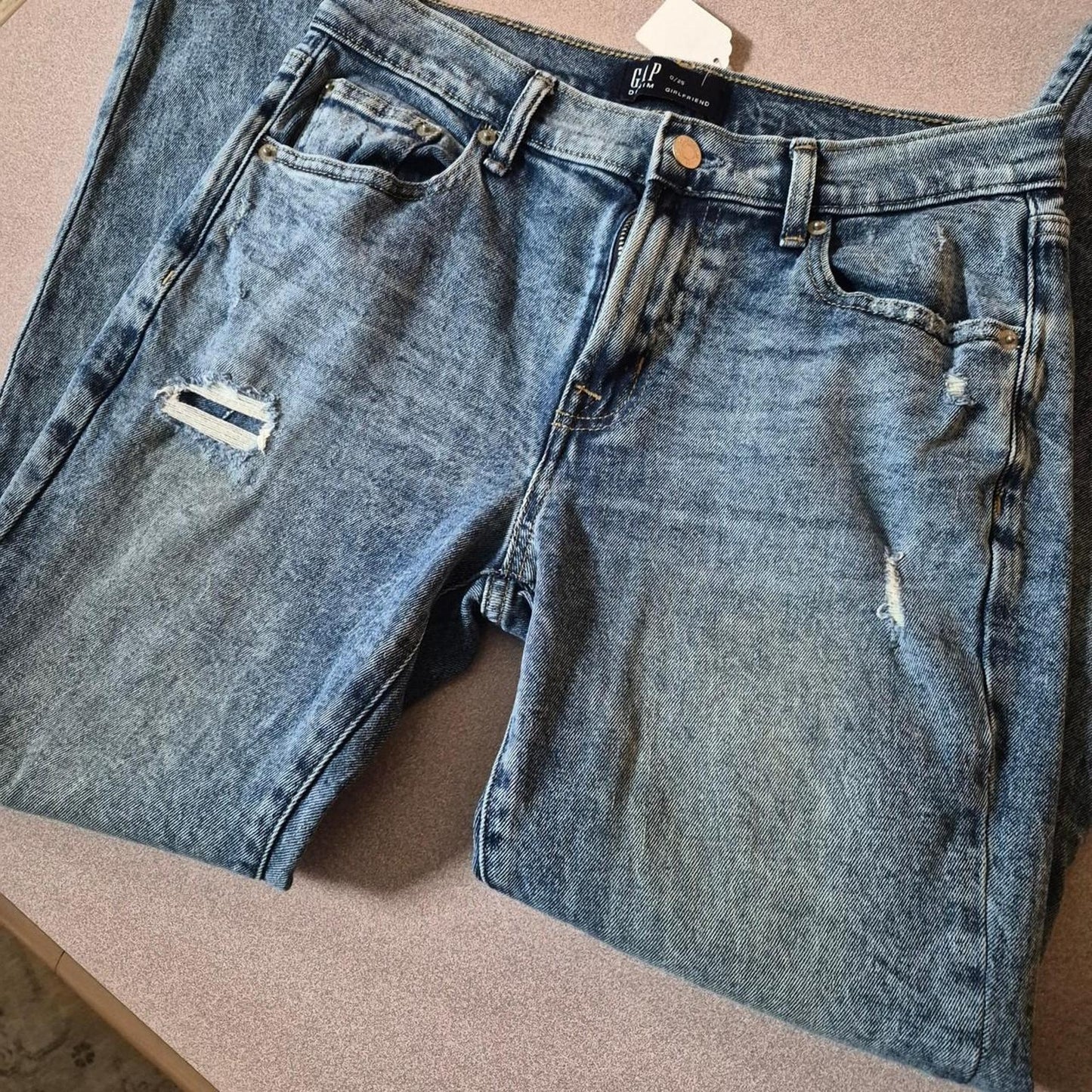 Gap blue denim jeans with