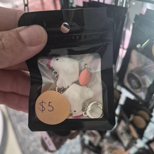 Chicken earrings