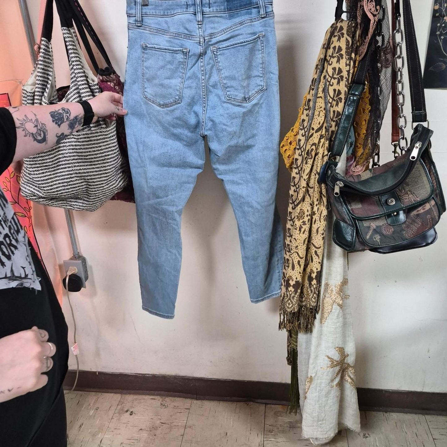 Demin skinny jeans
